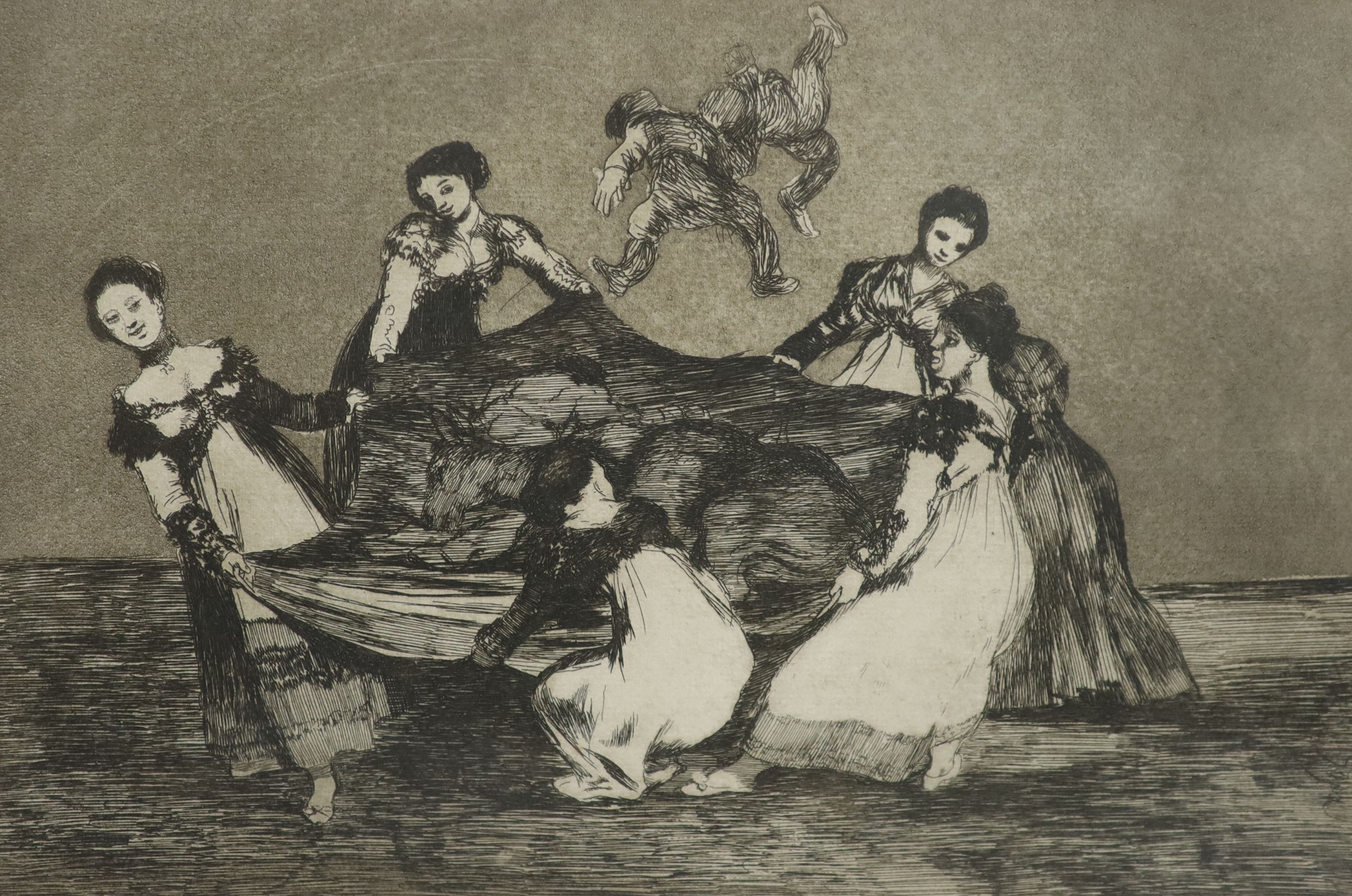 Francisco De Goya (Spanish, 1746-1828), Disparate feminino (Feminine Folly), from Los Proverbios, Etching and aquatint